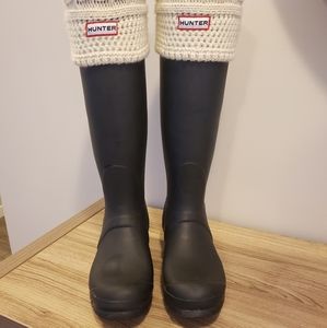 Hunter Rubber Boots with Sockets